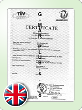 Certifikáty G-MAR