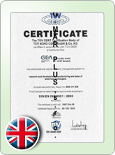 Certifikáty G-MAR