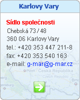 Sídlo společnosti Karlovy Vary